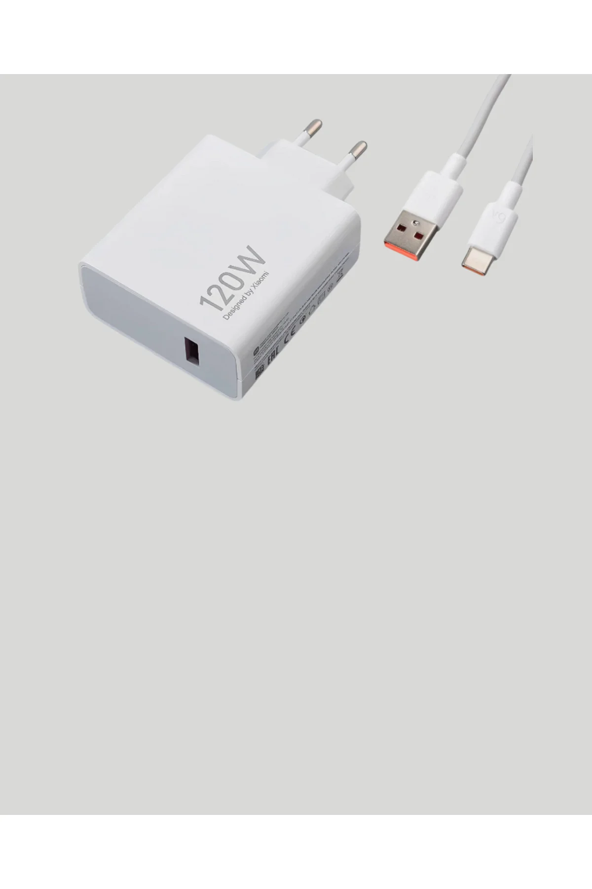 120W Mi Turbo Akıllı Tanıma Çipli Hızlı Şarj Cihazı Taşınabilir ve Dayanıklı