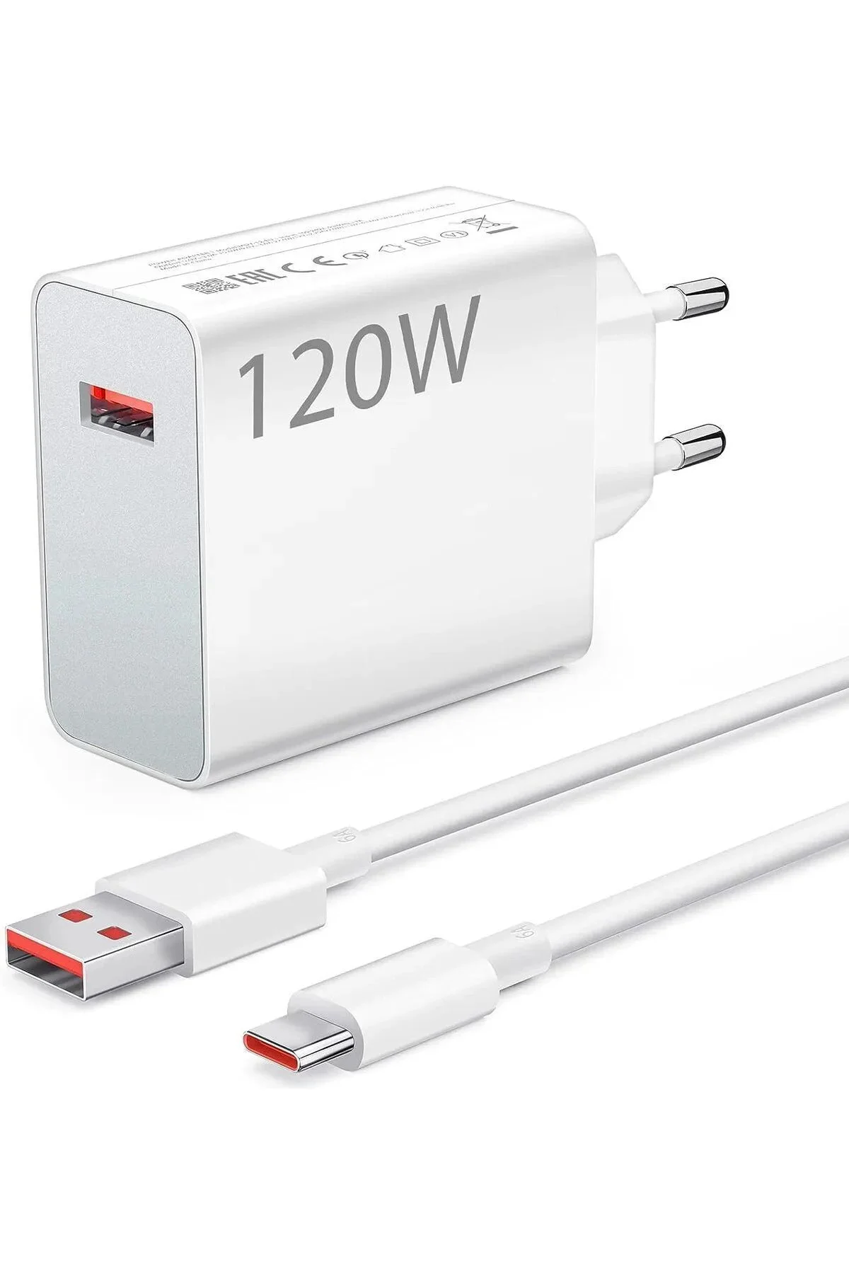 120W QC3.0 USB Turbo Şarj Adaptörü - Hızlı ve Güvenli Şarj Çözümü