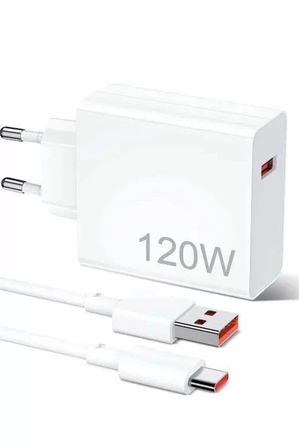 120W Şarj Aleti Hızlı Çift Turbo Şarj Aleti Seti Beyaz - Lisinya Fiyatı, Yorumları ve Özellikleri