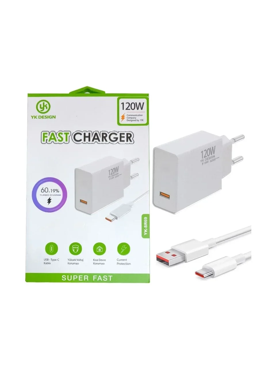 120w Süper Hızlı Şarj Cihazı - Usb Type-c Bx40 Fiyatı, Yorumları ve Özellikleri