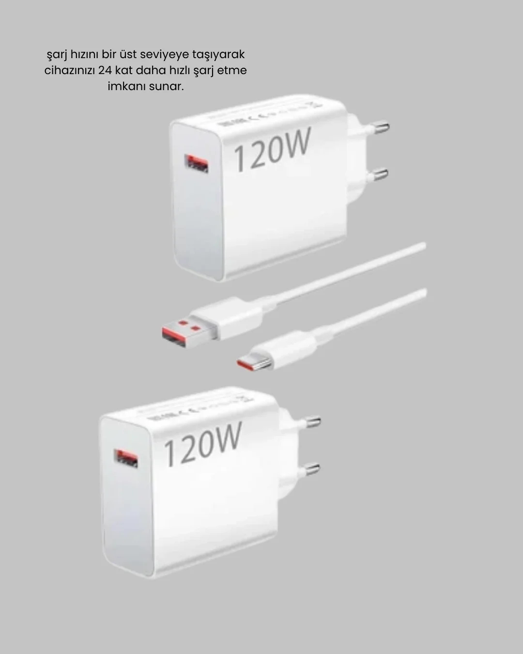 120W Ultra Hızlı Şarj Adaptörü USB-C Destekli Güçlü Şarj Teknolojisi Fiyatı, Yorumları ve Özellikleri