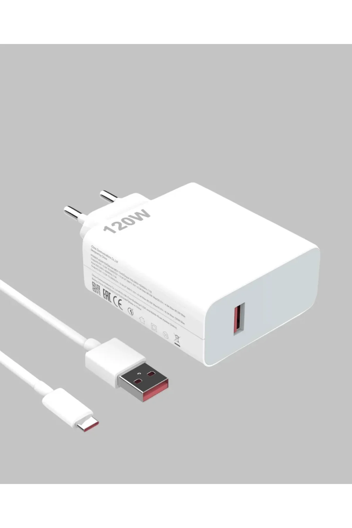 120W USB-C Şarj Adaptörü Süper Hızlı Şarj Güç Kaynağı Seti