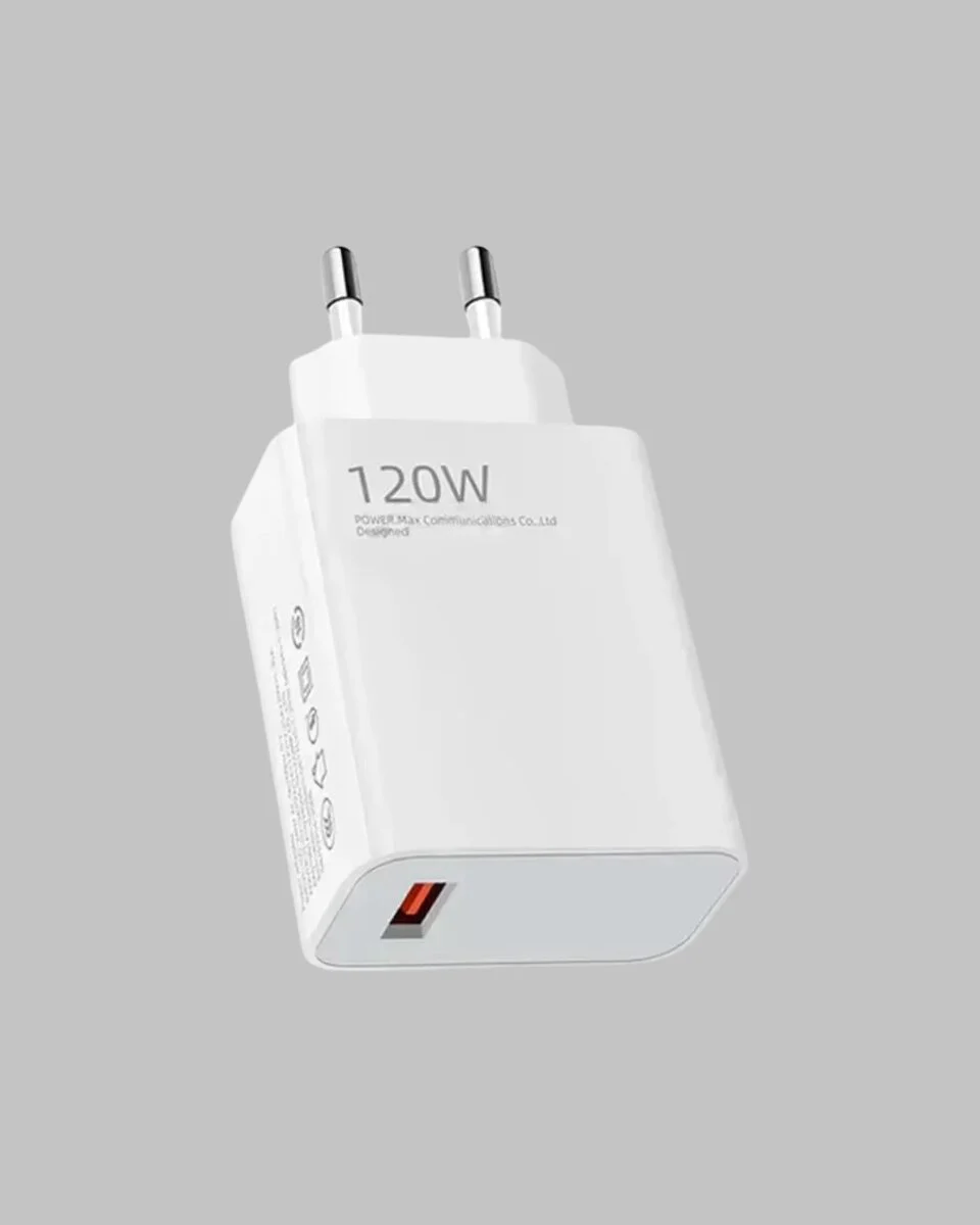 120W USB-C Süper Hızlı Şarj Adaptörü Güç Kaynağı Seti