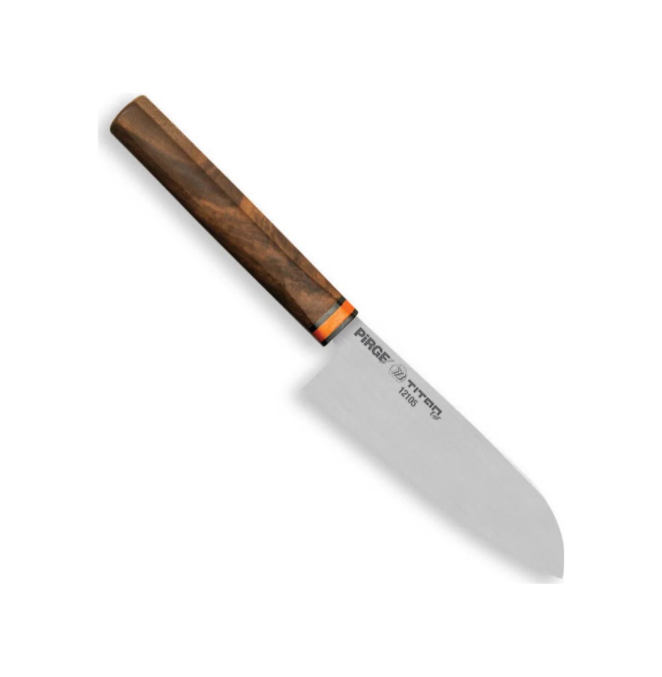 12105 Titan East Santoku Şef Bıçağı 16 Cm - Ceviz Sap Diğer 12105 Titan East Santoku Şef Bıçağı 16 Cm - Ceviz Sap Diğer