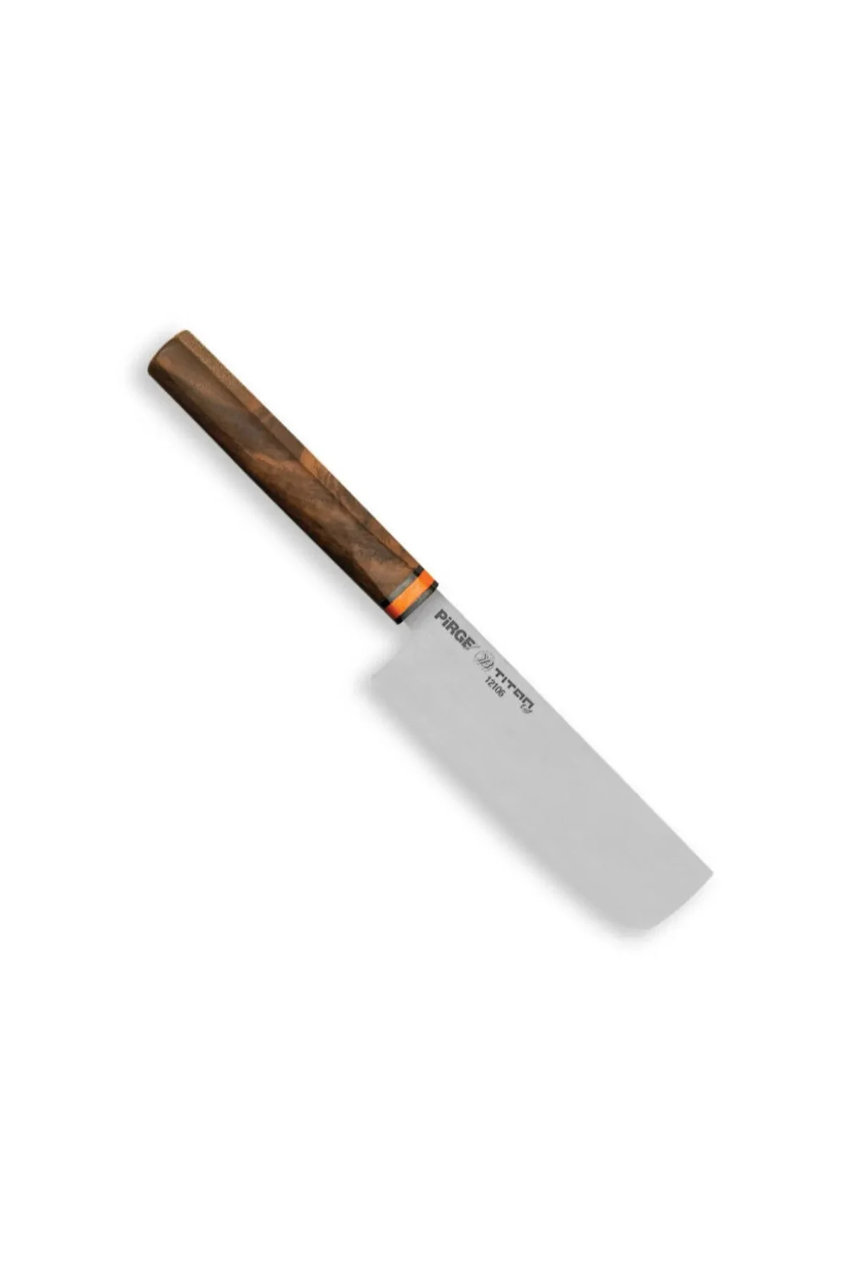 12106 Titan East Dilimleme Nakiri Şef Bıçağı 16 Cm - Ceviz Sap 12106 Titan East Dilimleme Nakiri Şef Bıçağı 16 Cm - Ceviz Sap