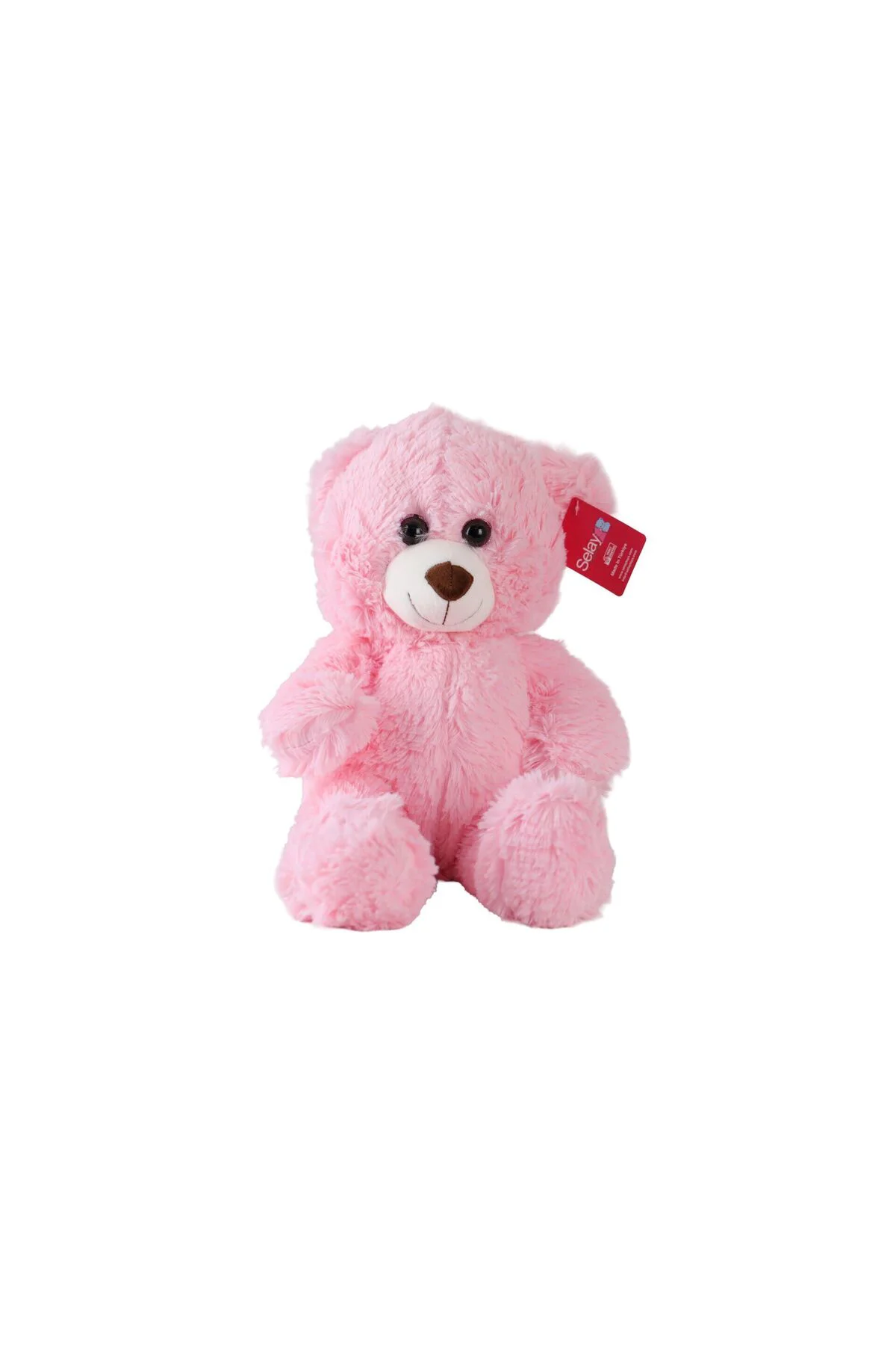 1216P PUFFY SALAŞ AYI 45 CM PEMBE