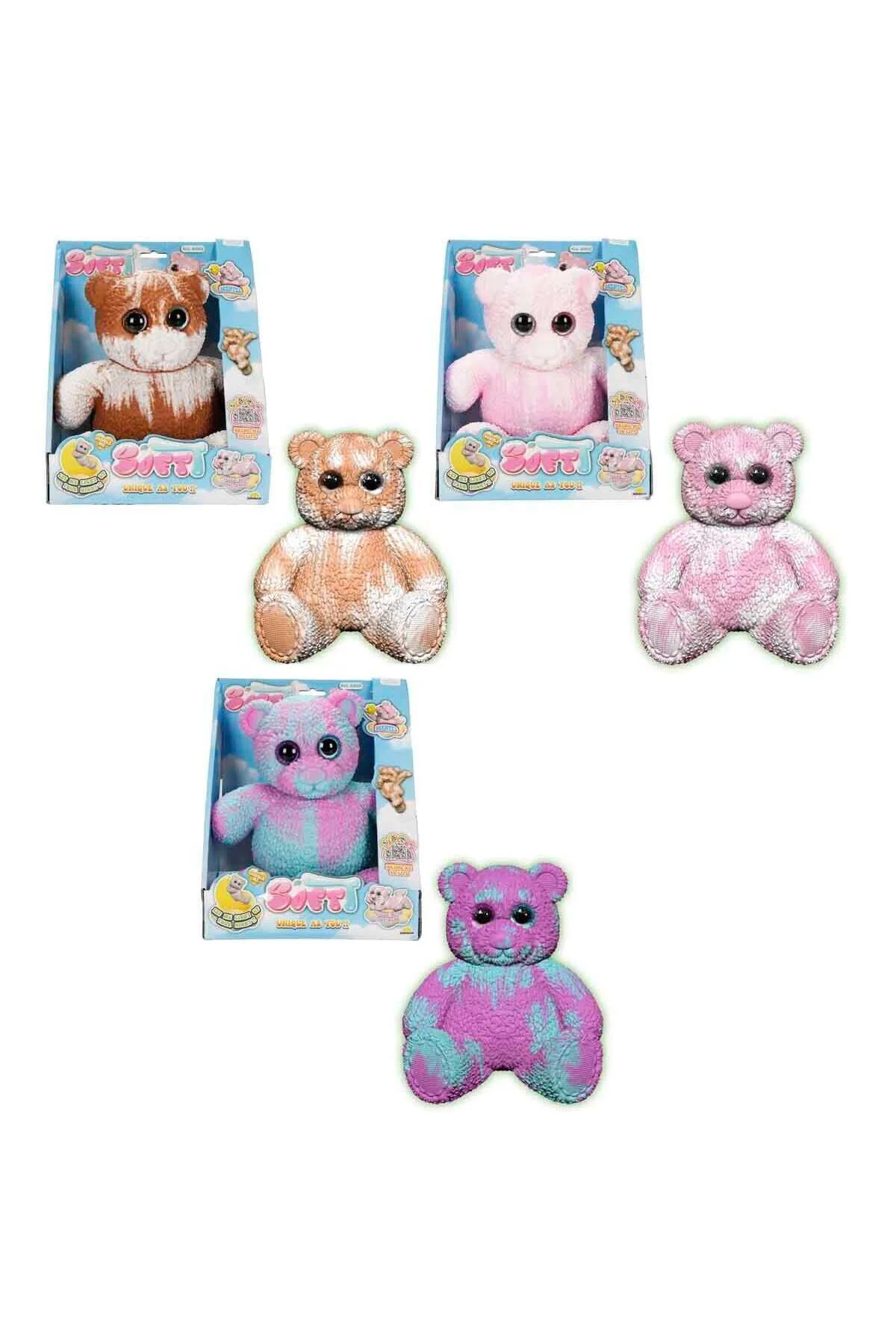 12331 Sun-Btf-Figür Softt Bear Deluxe Karanlikta Parlayan 3A