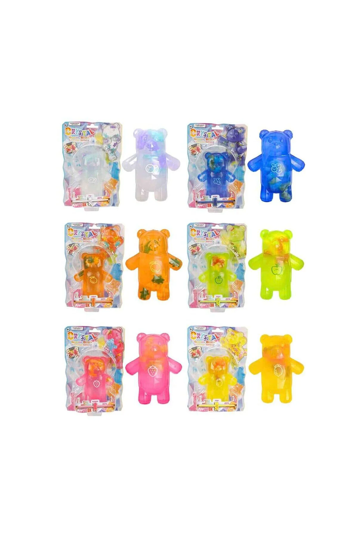 12348 Sun-Btf-Figür Crystal Gummy Bears Forever Series 14Cm 6A(,.)