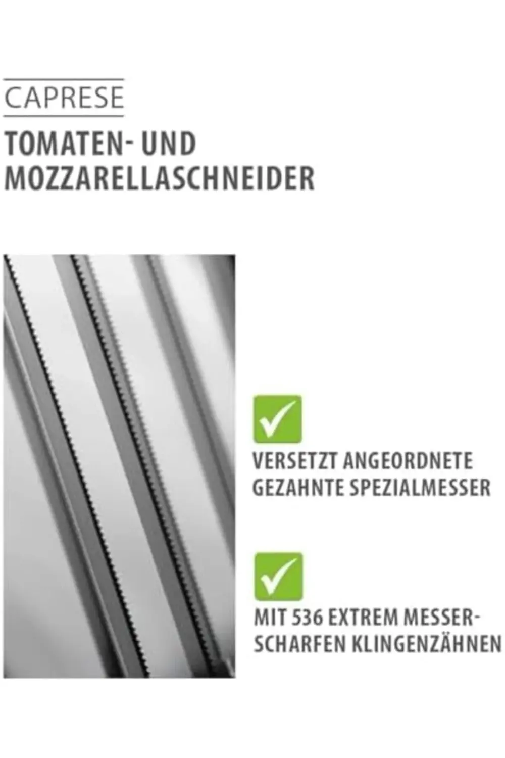 12371 – Domates kesici ve MOZARELLA kesim için kahve kupası, gri,