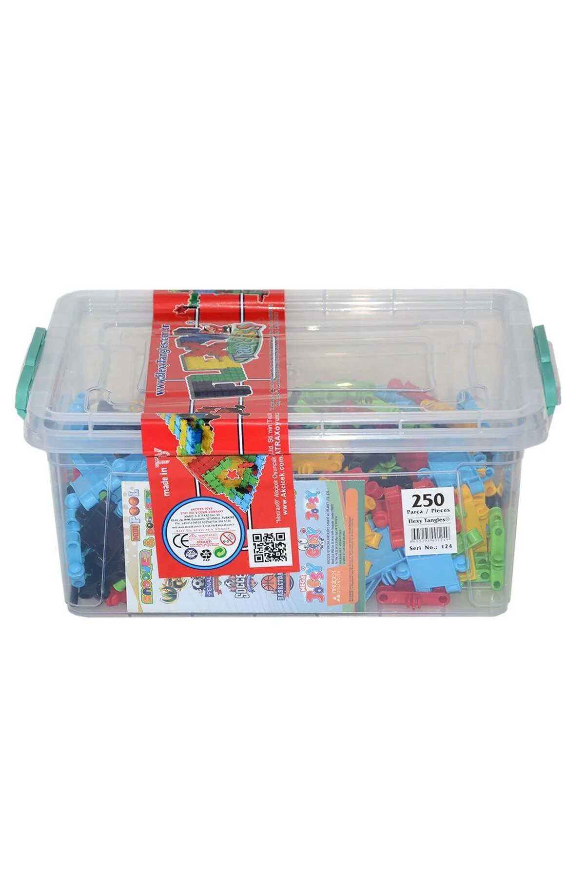 124 Flexy 250 Parça Plastik Kt