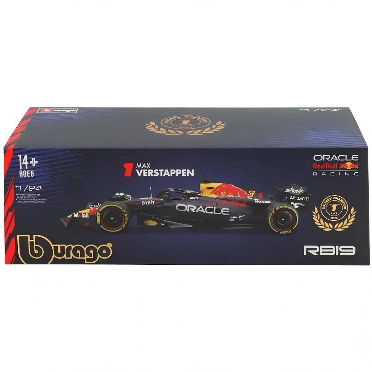 1:24 Formula 1 Oracle Red Bull RB19 F1 Model Araba - S00028030 - Stokta Olan Model Gönderilir