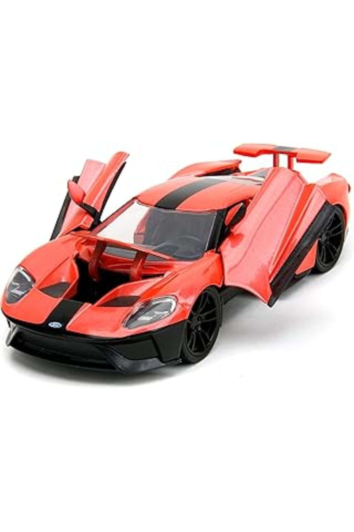 Majorette 1:24 Jada Pink Slips 2017 Ford Gt Metallic Orange Model Araba