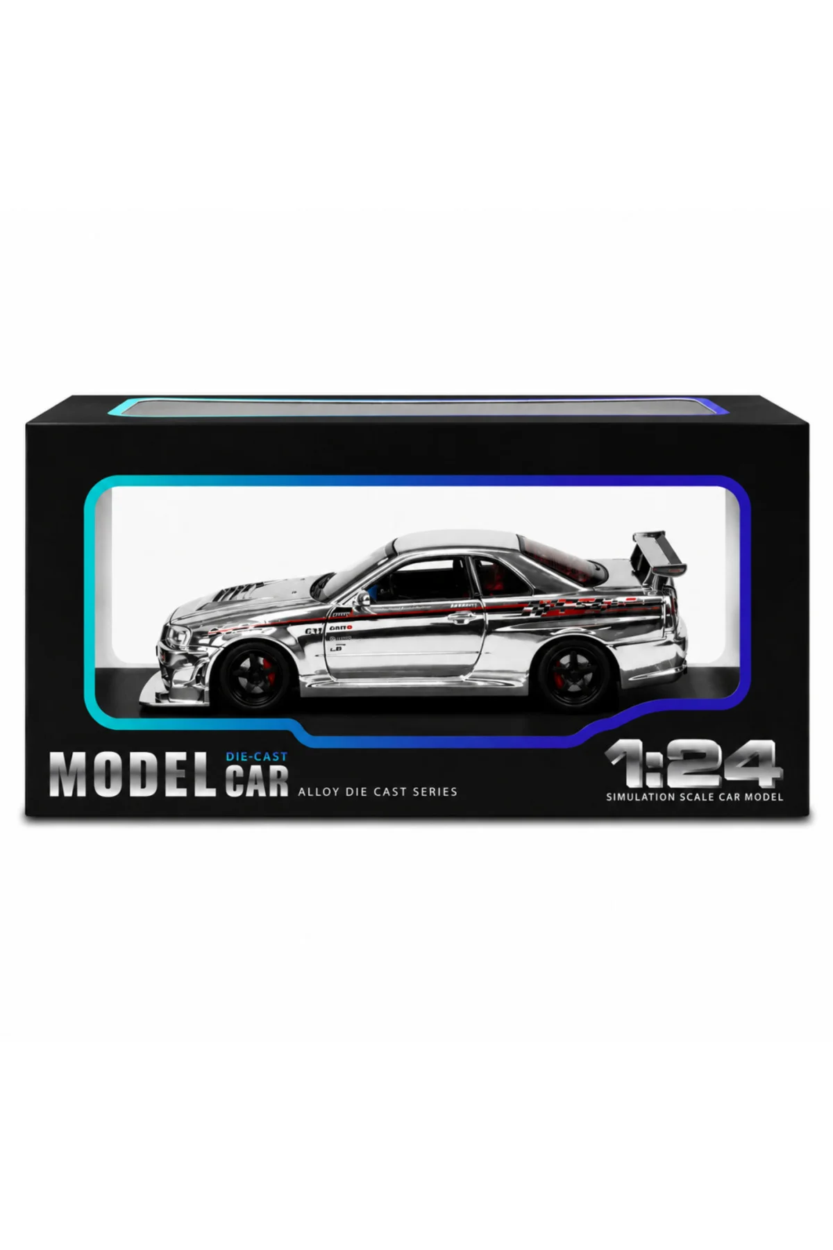 1/24 R34 GTR Model Araba - Görsel 2