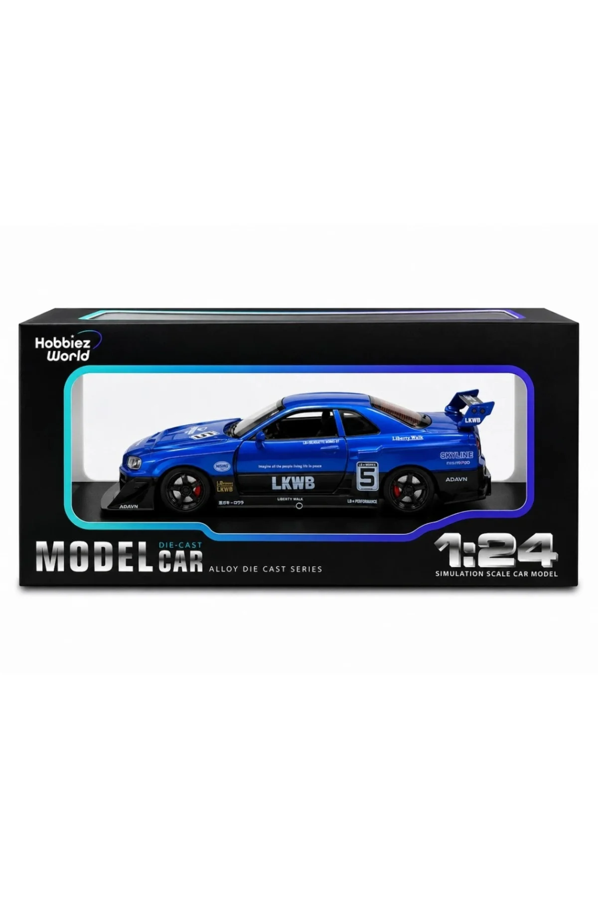 1/24 R34 Modified Edition Model Araba - Görsel 5