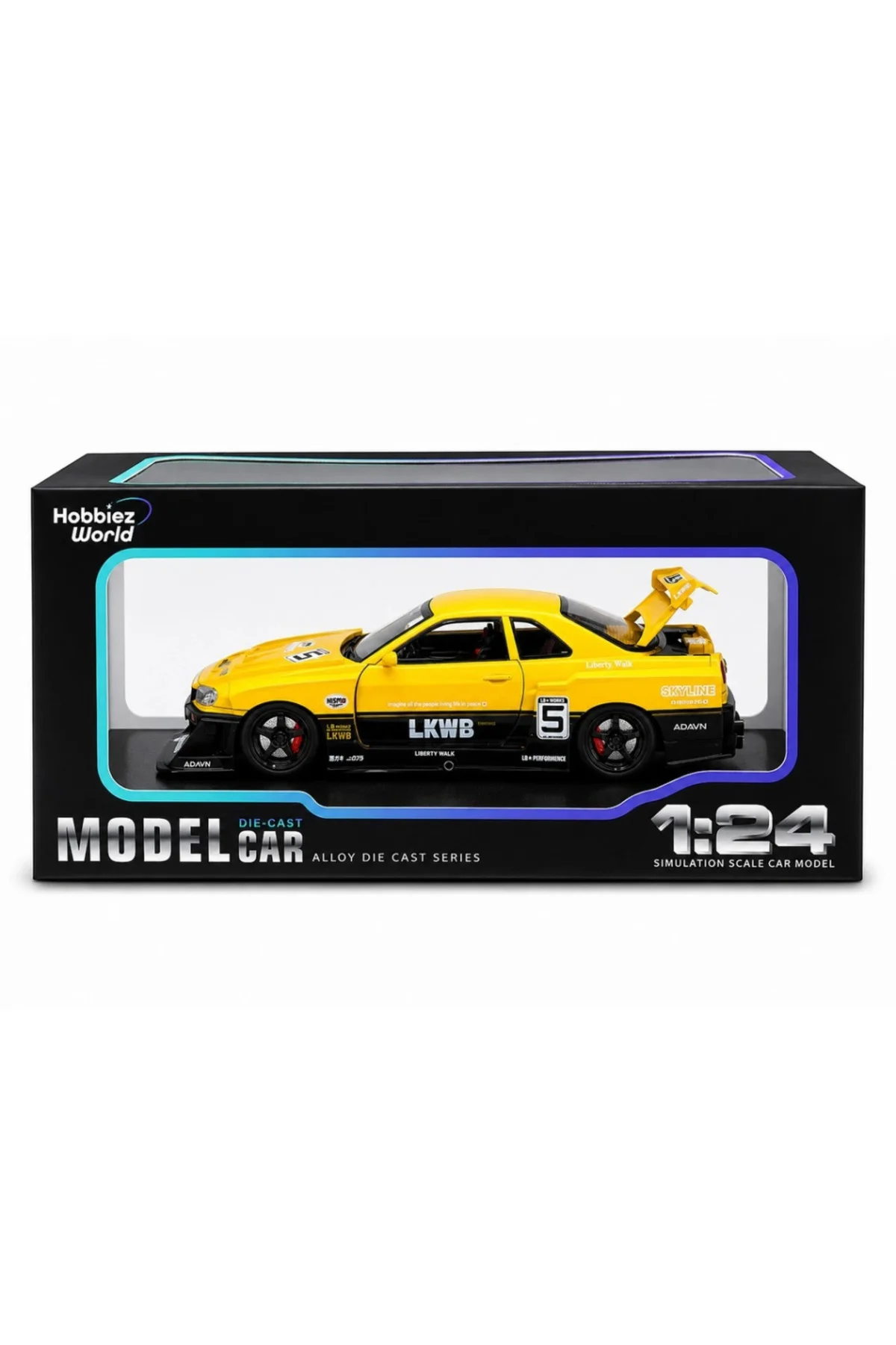 1/24 R34 Modified Edition Model Araba - Görsel 3