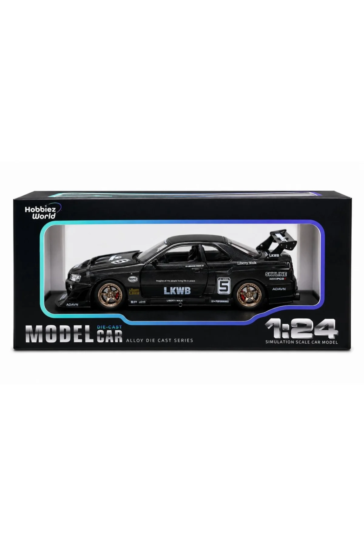 1/24 R34 Modified Edition Model Araba - Görsel 5