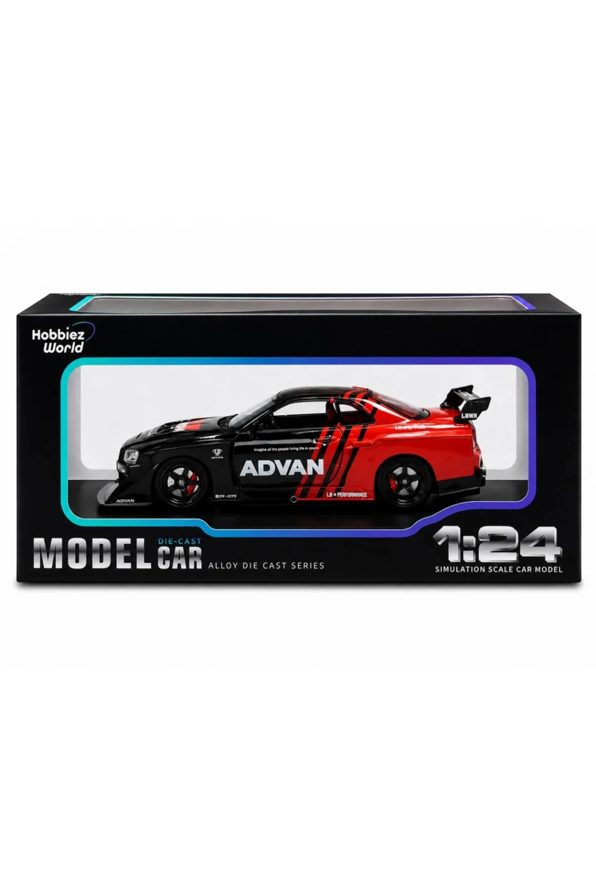 1/24 R34 Modified Edition Model Araba - Görsel 2