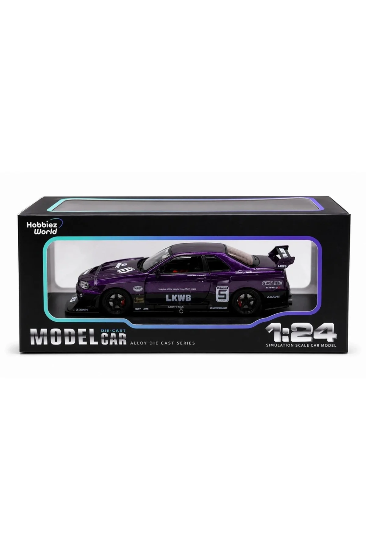 1/24 R34 Modified Edition Model Araba - Görsel 8