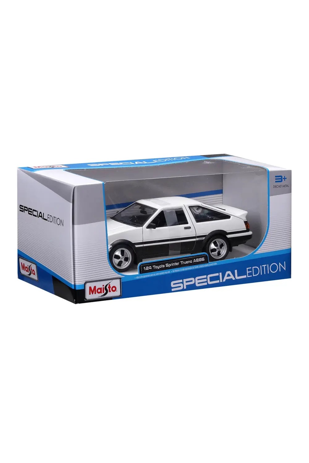 1:24 Toyota Sprinter Trueno AE86 Beyaz 32916-01