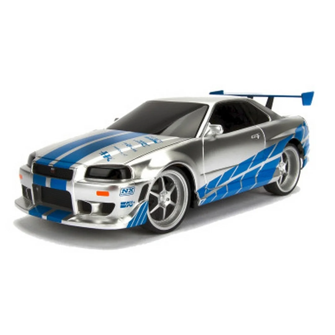 1/24 Uzaktan Kumandalı Fast  Furious Nissan Skyline GTR