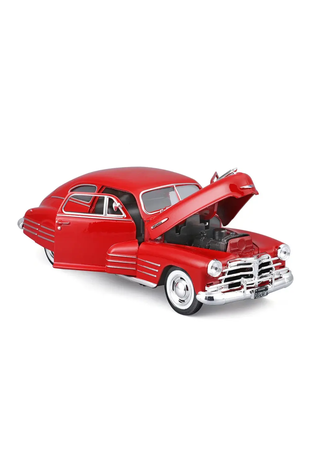 1/25 1948 Chevrolet Fleetline Aerosedan Kırmızı 32921-02