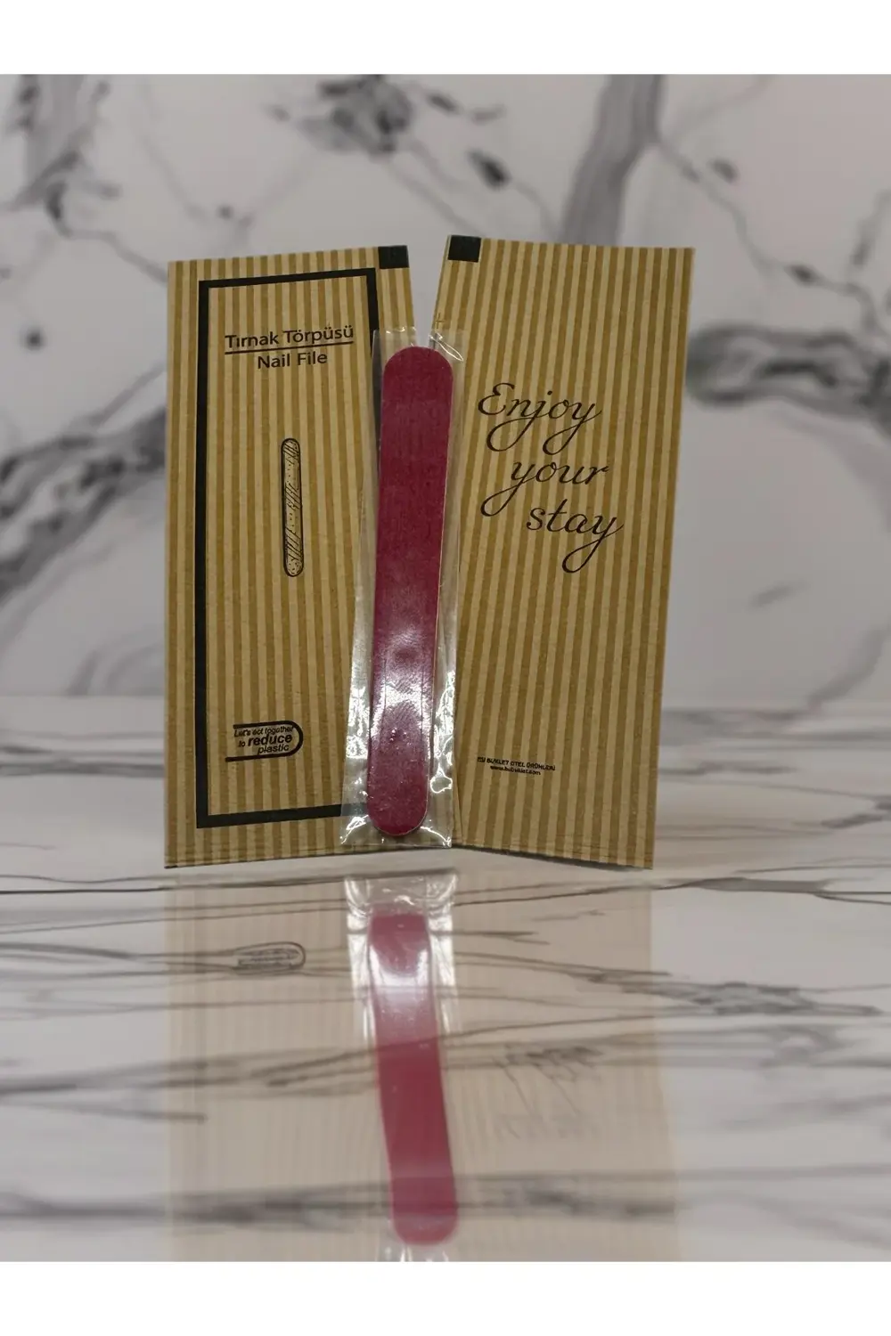 125 adet otel tipi tek kullanımlık kısa kağıt törpü