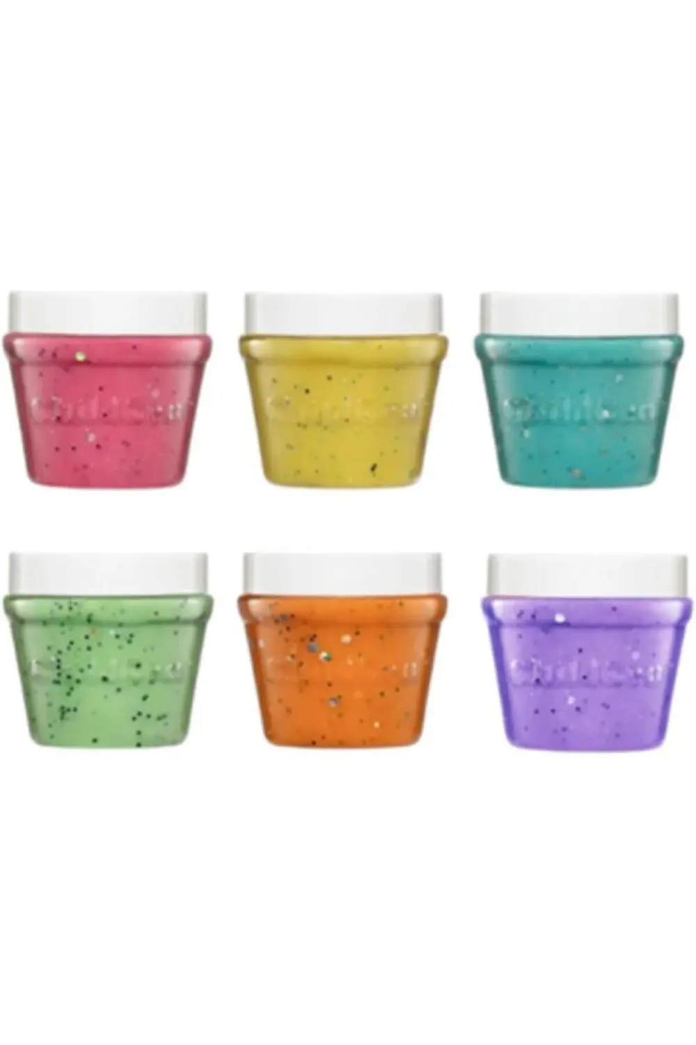 125 gr x 6 Pastel Glitter Set 6 adet 125 gram Oyun Hamuru 395519