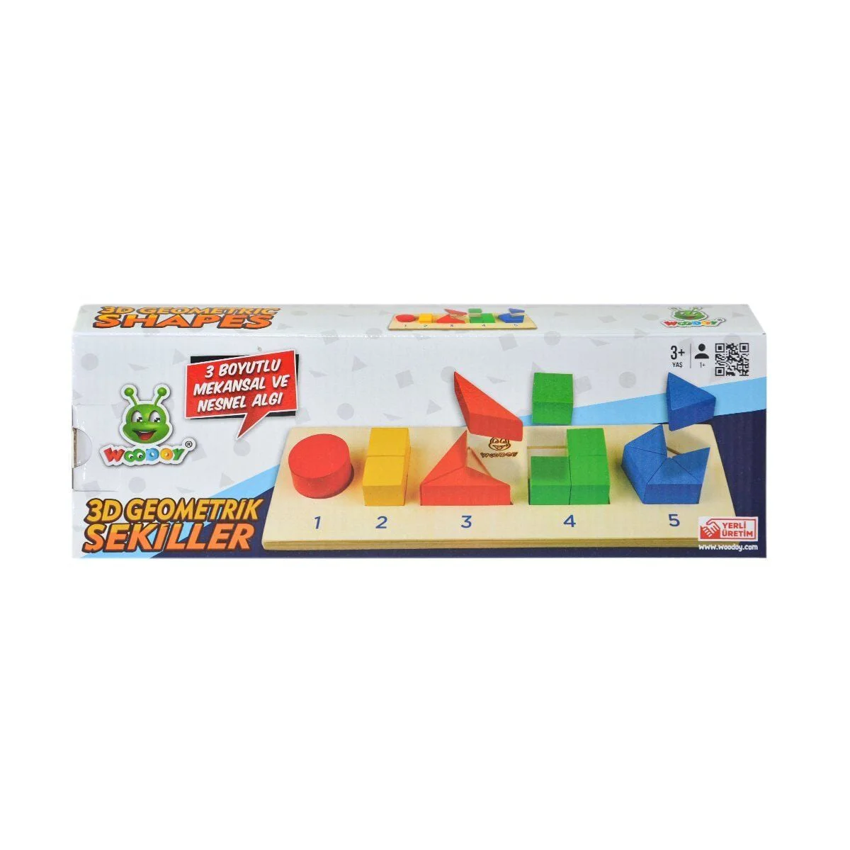 125 Woodoy 3D Yapboz Geometrik Şekiller Bultak Fiyatı, Yorumları ve Özellikleri