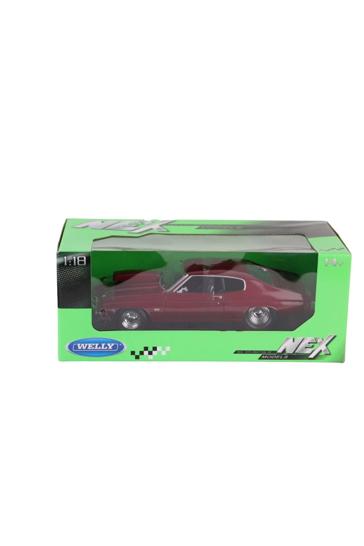 12537 WELLY 1 18 1970 CHEVROLET CHEVELLE