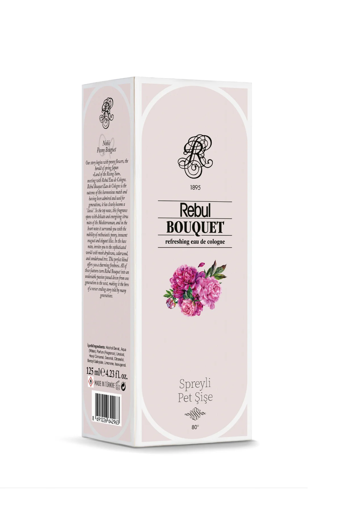 125ml Bouquet Spreyli Kolonya Pet 125ml Bouquet Spreyli Kolonya Pet