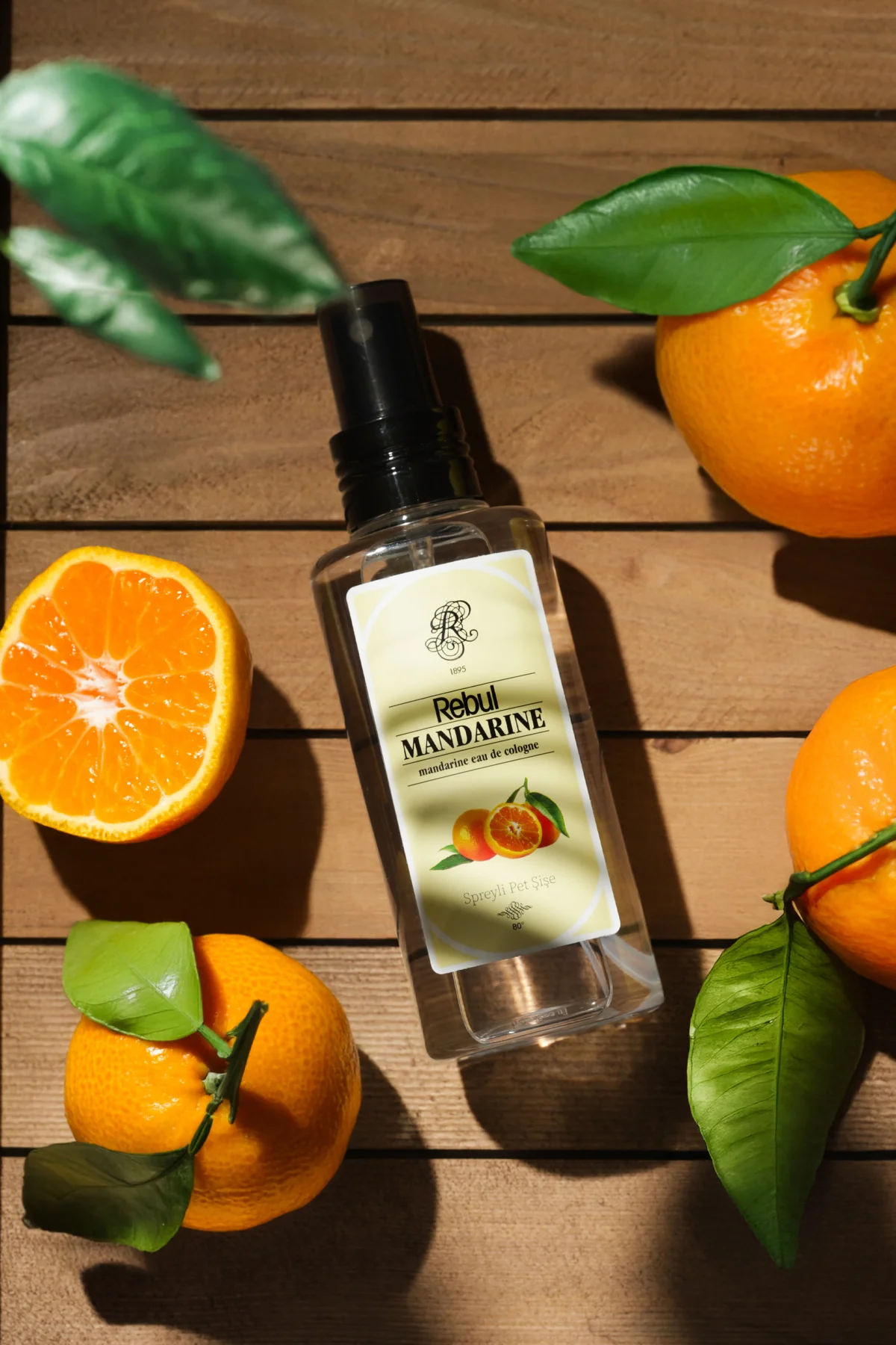 125ml Mandalina Spreyli Kolonya Pet 125ml Mandalina Spreyli Kolonya Pet