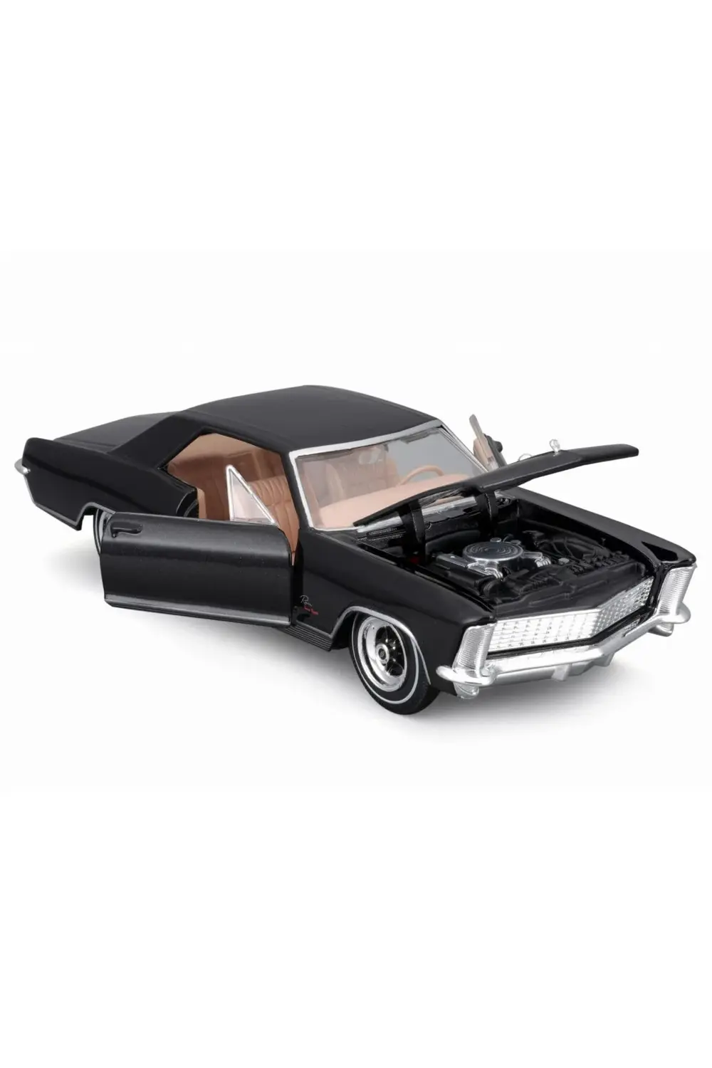 1:26 1965 Buick Riviera Model Araba 31214 - Siyah