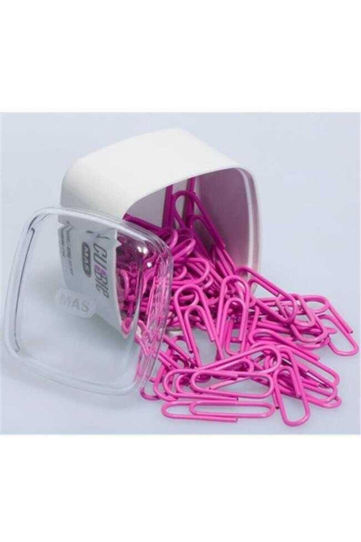 Mas 1264 Renkli Ataş 28 Mm Pembe
