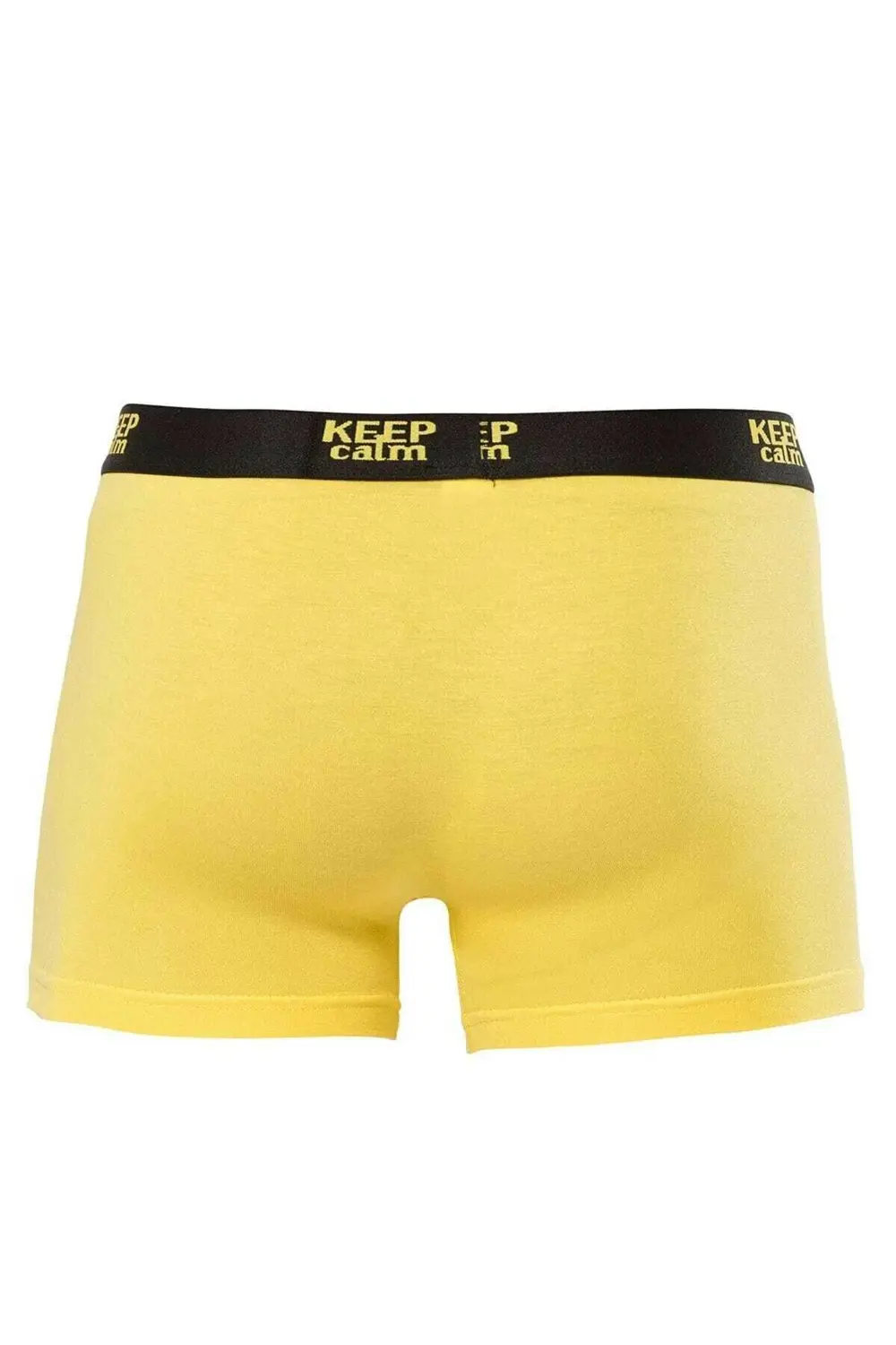 1266 Sarı 3 Adet Modal Rahat Erkek Boxer