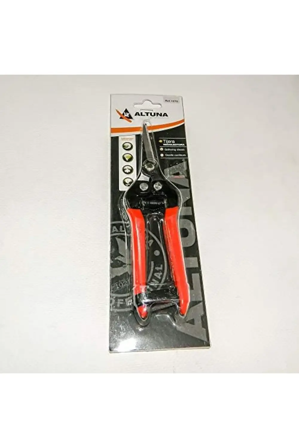 1270 Çiçek Meyve Makası, Düz Ağız, 190 mm Komple Uzunluk