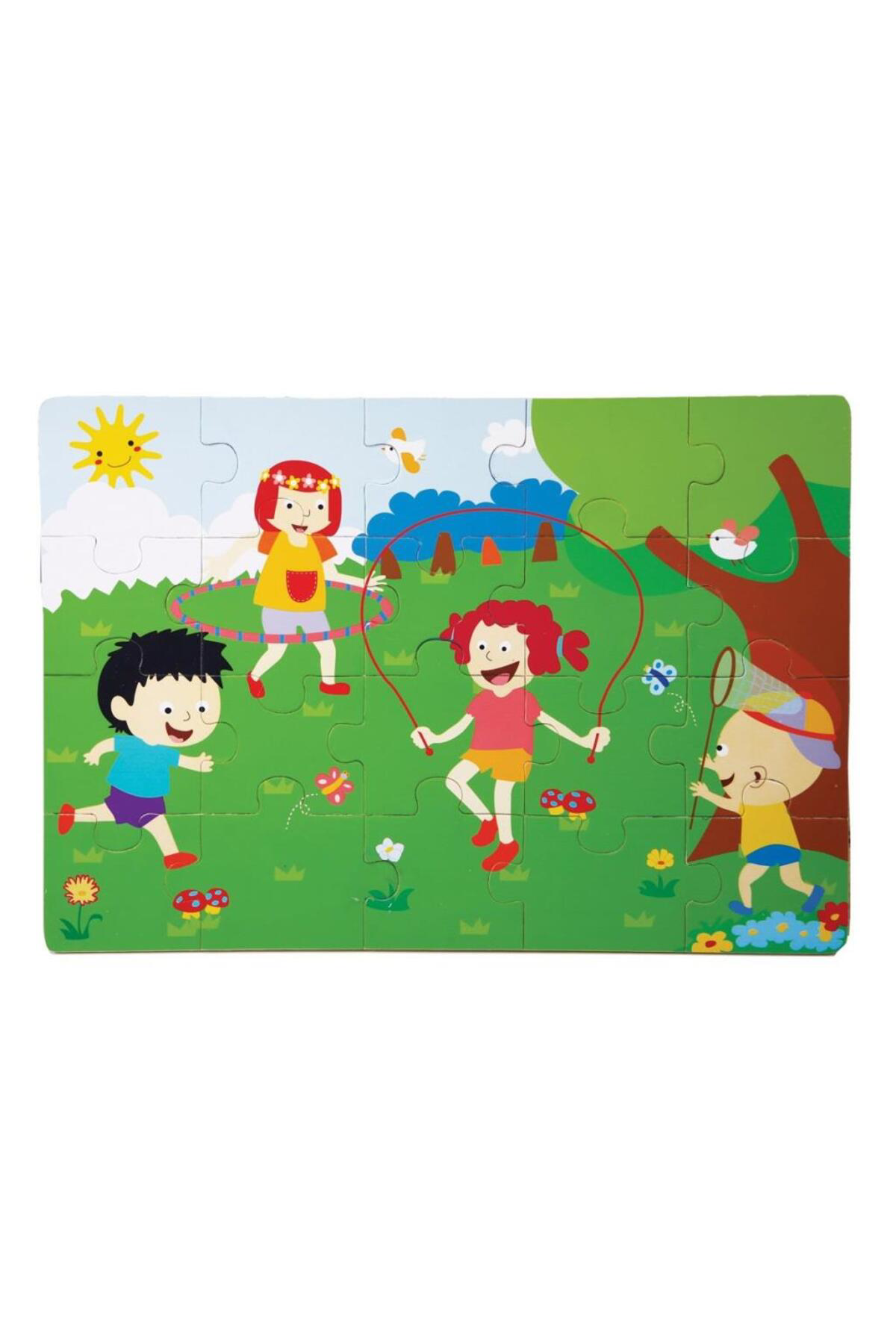 Nessiworld 1276-Cs Chiva, İlkbahar Ahşap Yer Puzzle