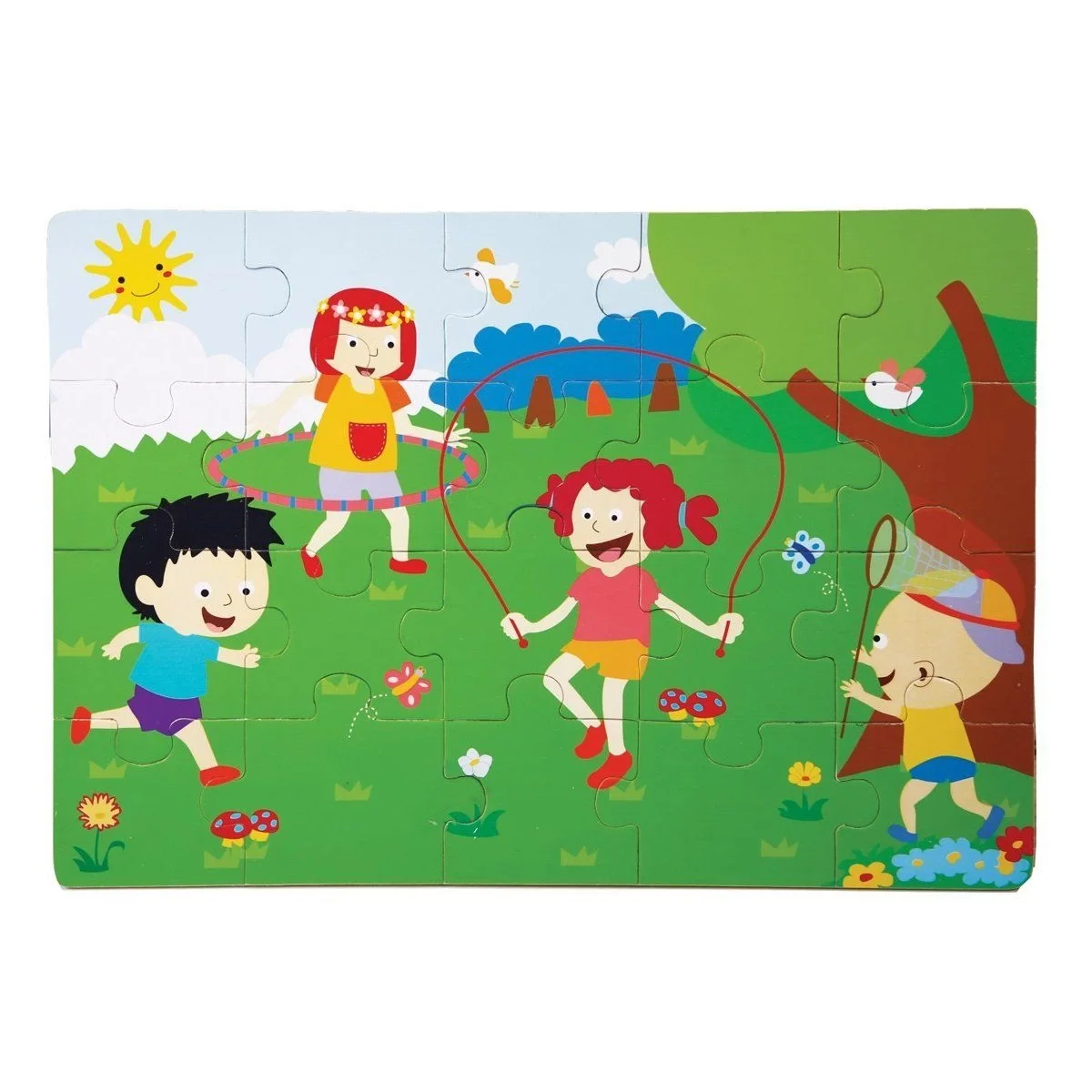 1276-CS , İlkbahar Ahşap Yer Puzzle