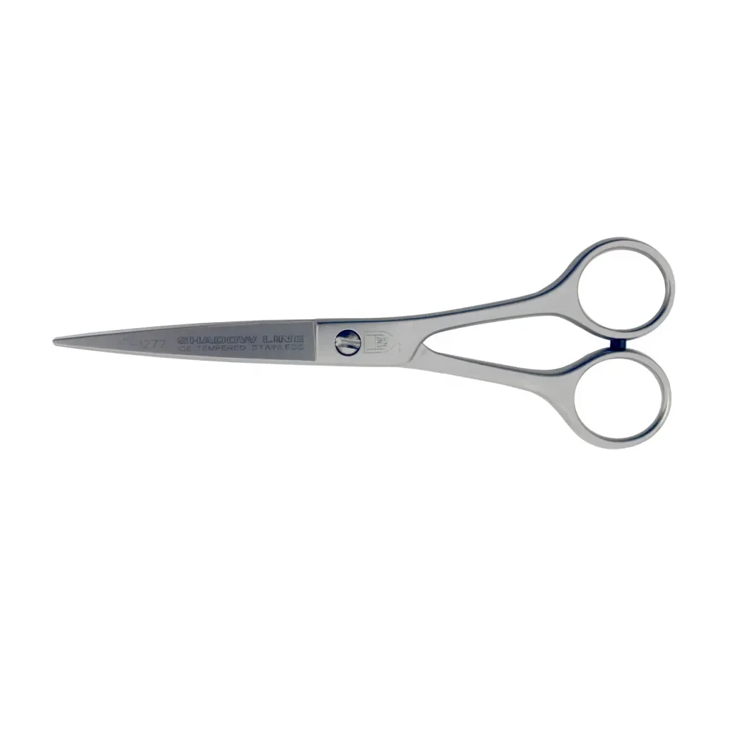 1278 M-539 Metal Saplı Düz Saç Makası No: 6,5 inç / 16,51 cm - Paslanmaz Çelik