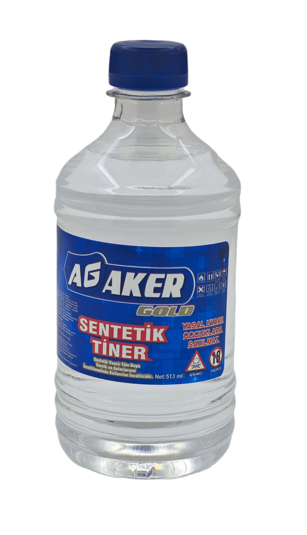 12898   Agaker Gold Sentetik Tiner 1/1 513ml