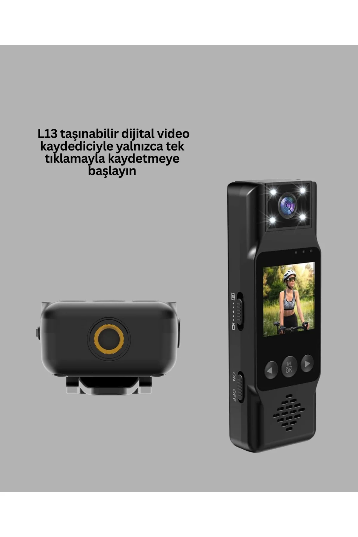 128GB Destekli Hareket Algılamalı Mini Kamera