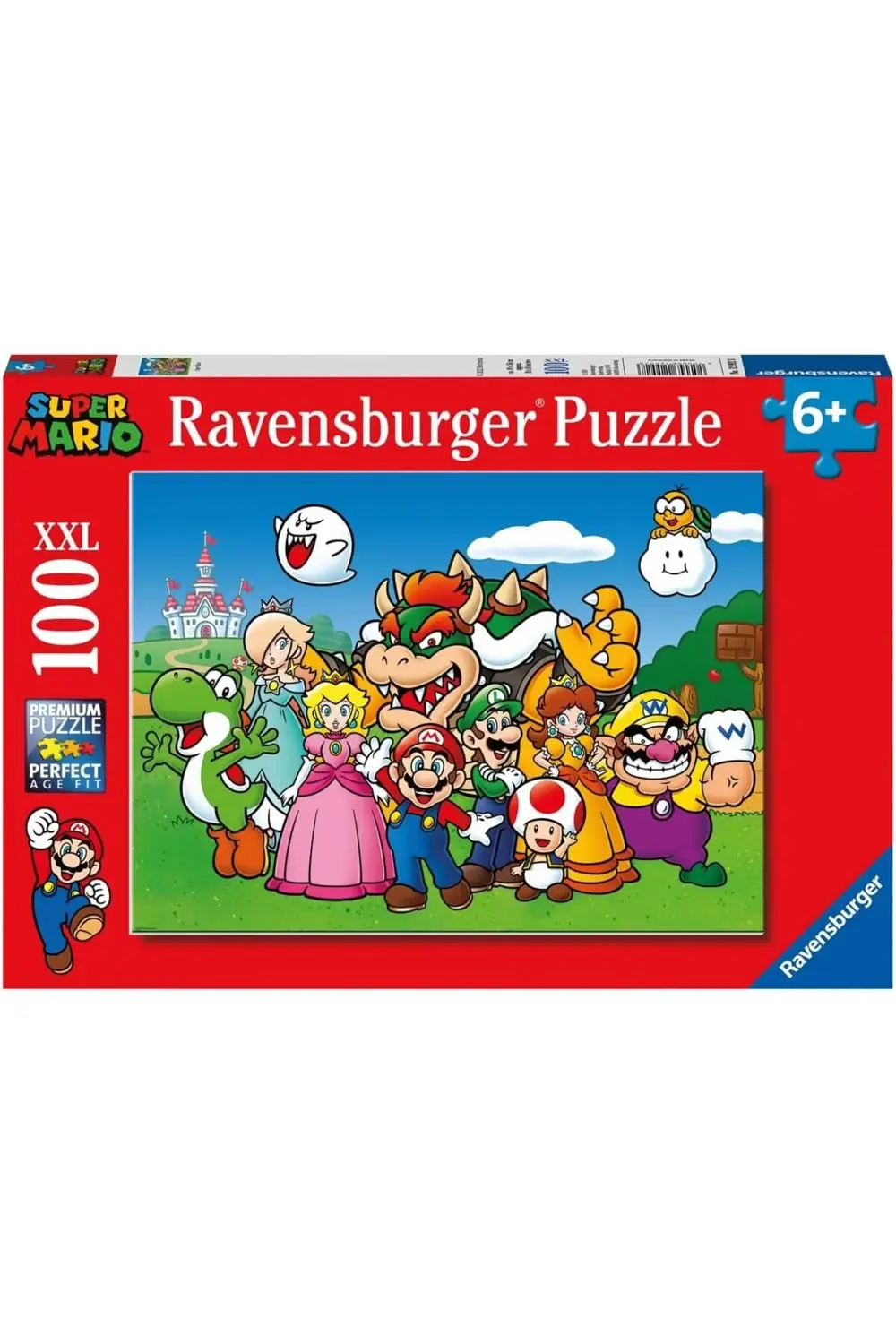 129928 100 Parçalı Puzzle Süper Mario, Çok Renkli 1185222