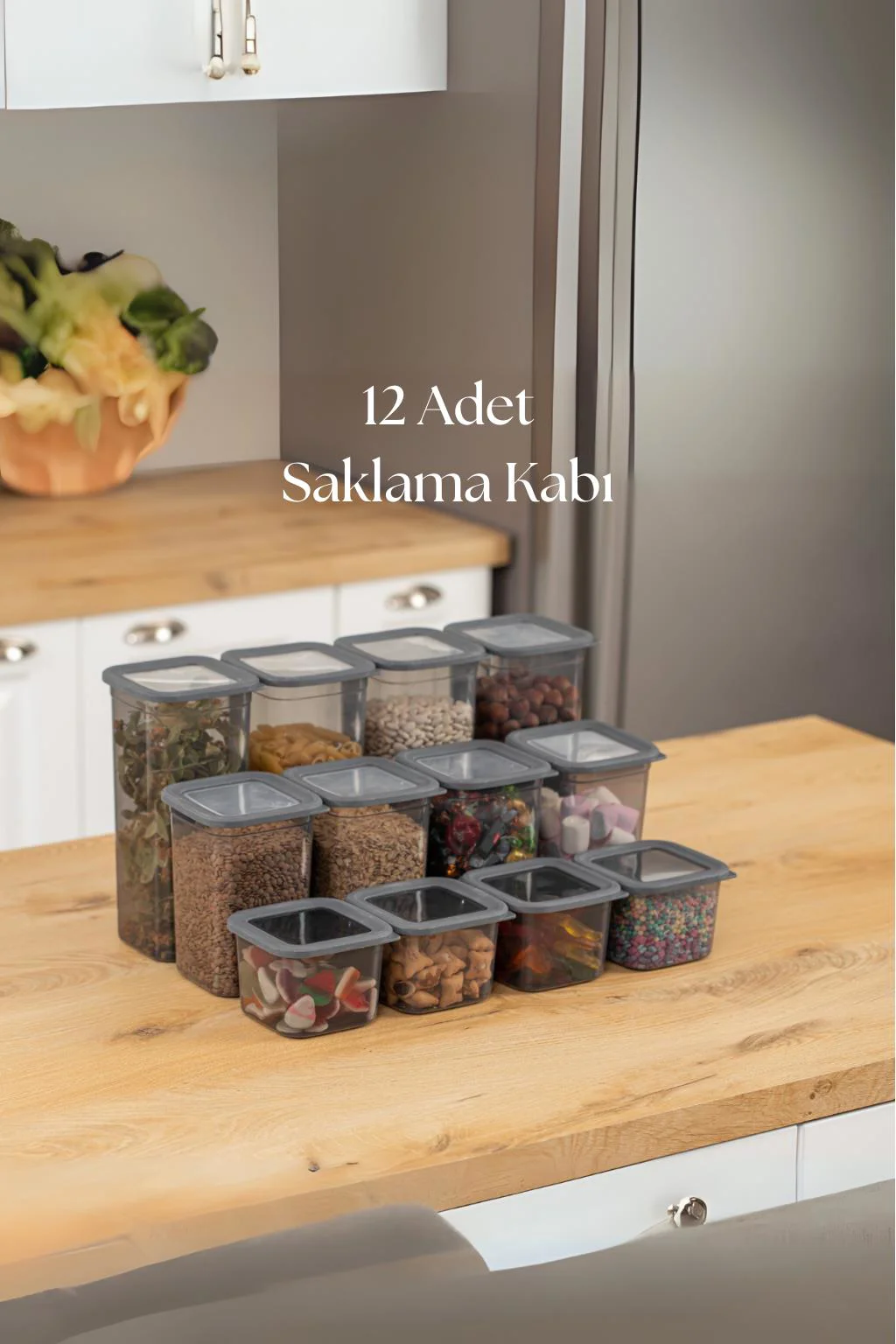 12'li 3 Boy Kavanoz Seti & Saklama Kabı & Erzak Kabı 6x650/1300/1900 Ml (40 Lı Etiket Hediyeli) 12'li 3 Boy Kavanoz Seti & Saklama Kabı & Erzak Kabı 6x650/1300/1900 Ml (40 Lı Etiket Hediyeli)