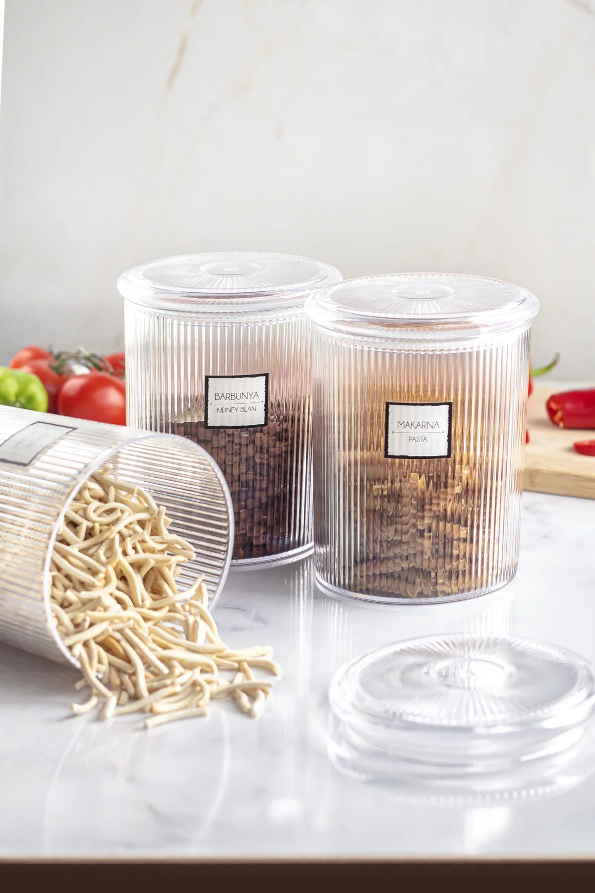 12'li Barok Yuvarlak Büyük Kavanoz Seti & Saklama Kabı & Erzak Kabı (12*2000 ML) 12'li Barok Yuvarlak Büyük Kavanoz Seti & Saklama Kabı & Erzak Kabı (12*2000 ML)