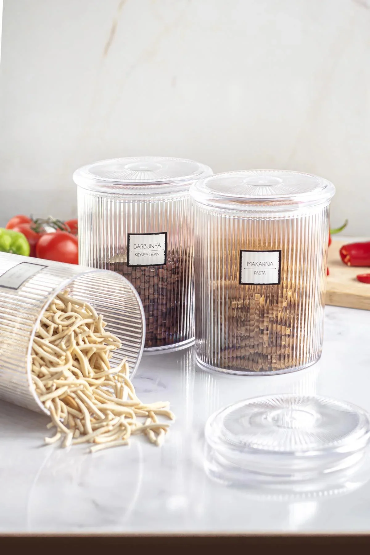 12'li Barok Yuvarlak Büyük Kavanoz Seti & Saklama Kabı & Erzak Kabı (12*2000 ML) 12'li Barok Yuvarlak Büyük Kavanoz Seti & Saklama Kabı & Erzak Kabı (12*2000 ML)