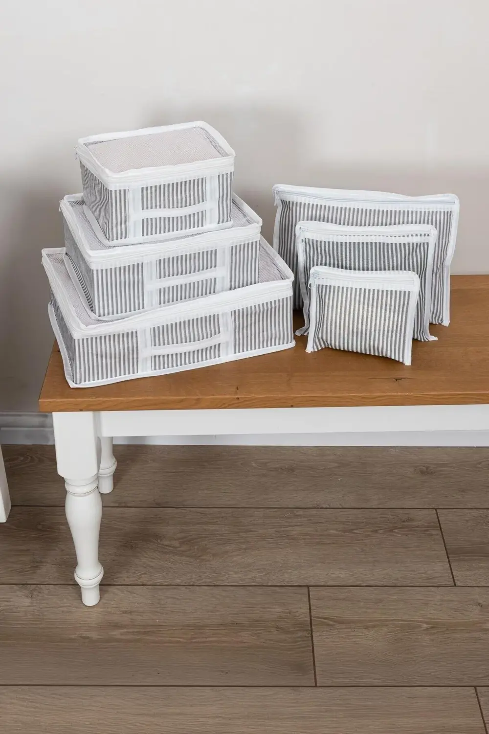 Pazar Kapısı 12'Li Bavul Organizer Seyahat Çantası Valiz Düzenleyici Set