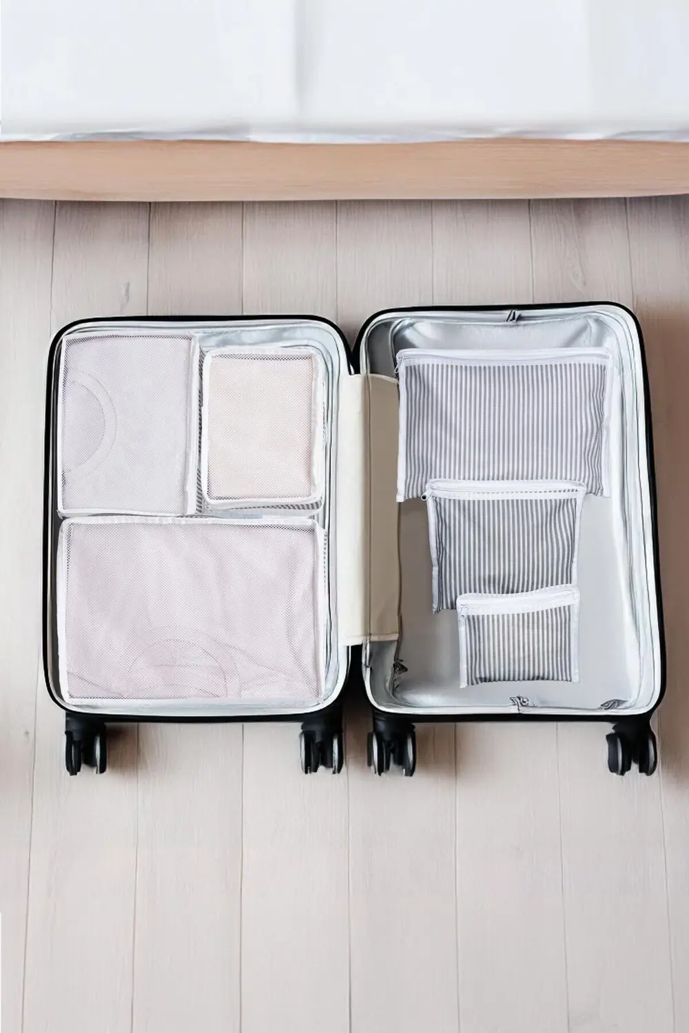 Pazar Kapısı 12'Li Bavul Organizer Seyahat Çantası Valiz Düzenleyici Set