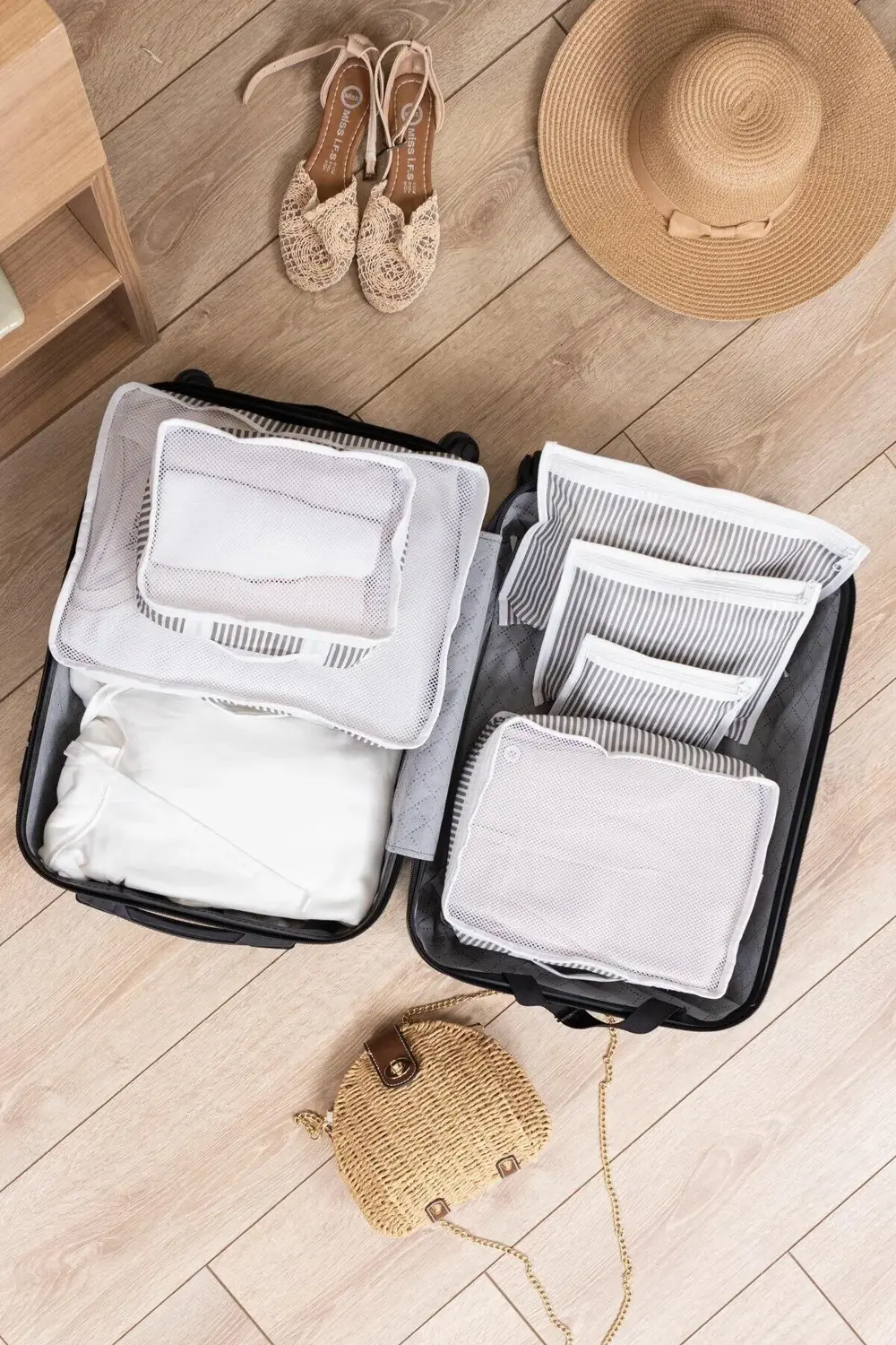 12'li Bavul Organizer Seyahat Çantası Valiz Düzenleyici Set