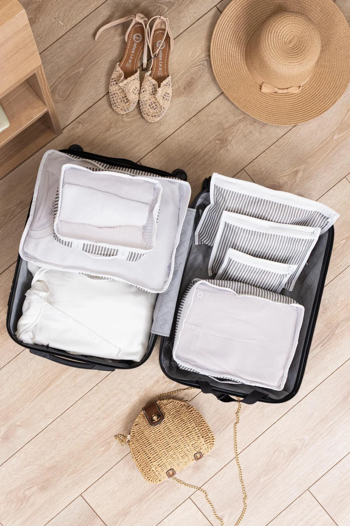 12'li Bavul Organizer Seyahat Çantası Valiz Düzenleyici Set