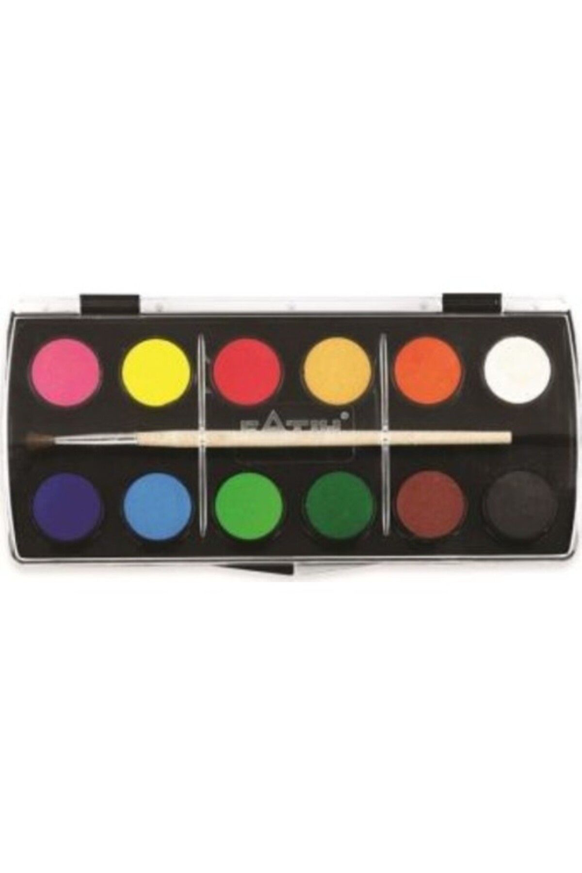 Fatih 12'Li Büyük Boy Sulu Boya Seti / 50040