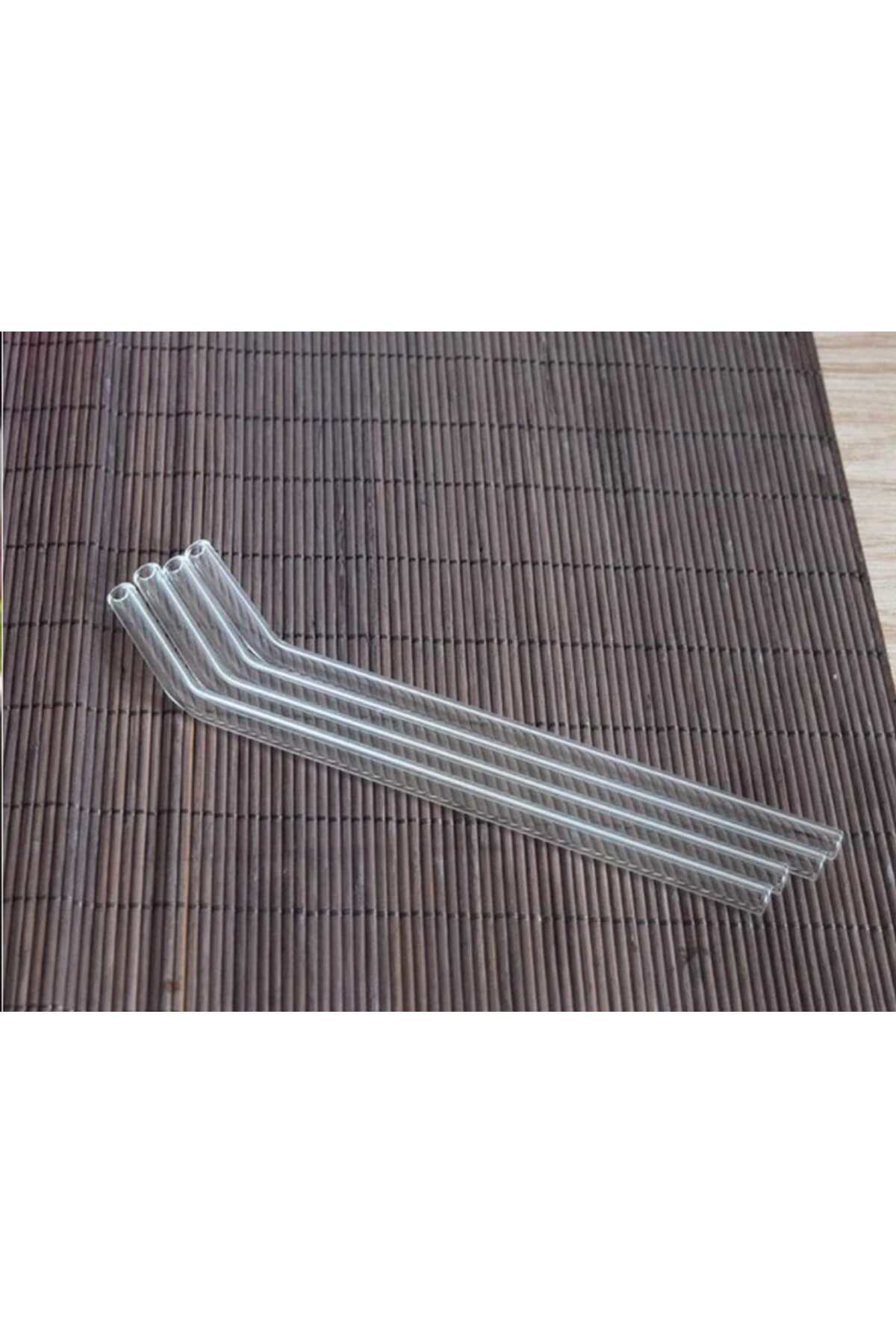 12'li Cam Pipet Ve 2 Adet Temizleme Fırçası Seti 9 Mm ısıya dayan